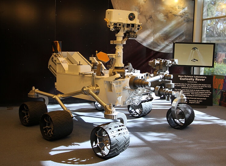 Image shows Nasa’s Mars Curiosity Rover / Robomaker Dev Kit