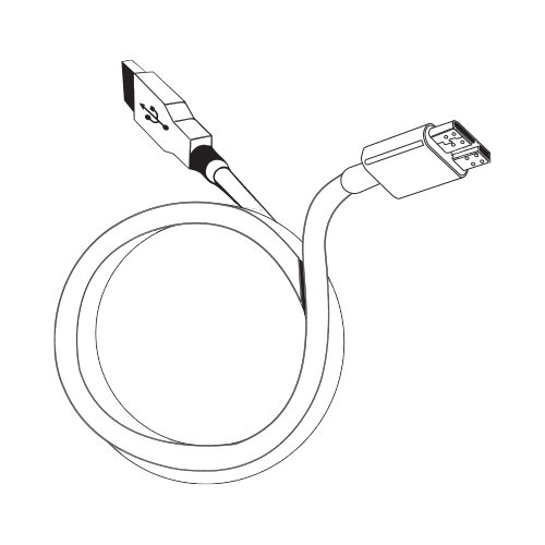 get_start_sr305_cable USB Type A to Micro B cable