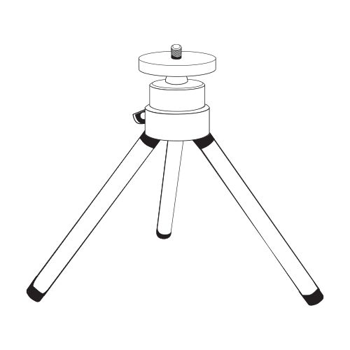 get_start_sr305_tripod Tripod