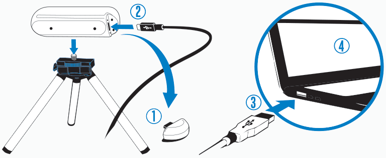 Connecting D400 series depth camera