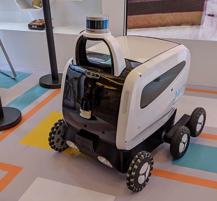 Meituan Dianping delivery robot