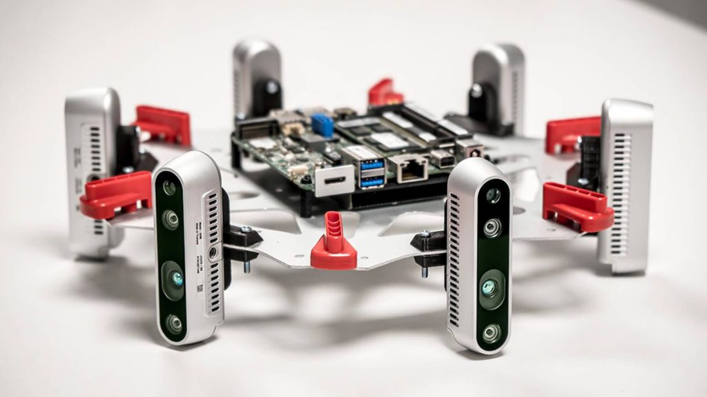 Everdrone with Intel RealSense depth cameras